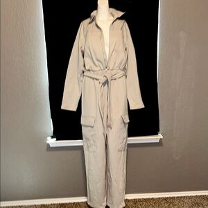 Zara Light Gray Jumpsuit